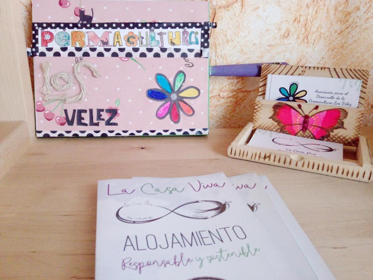 Vélez Blanco La Casa Viva. Alojamiento Responsable Y Sostenible. מראה חיצוני תמונה